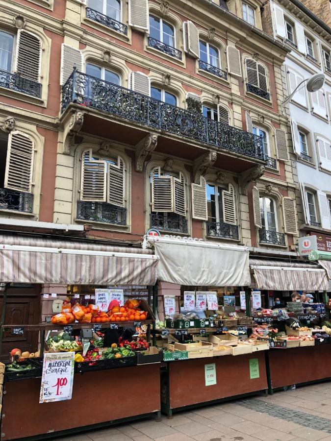 Le Corbeau - Grand Appartement Strasbourg Centre, Calme Estrasburgo Exterior foto